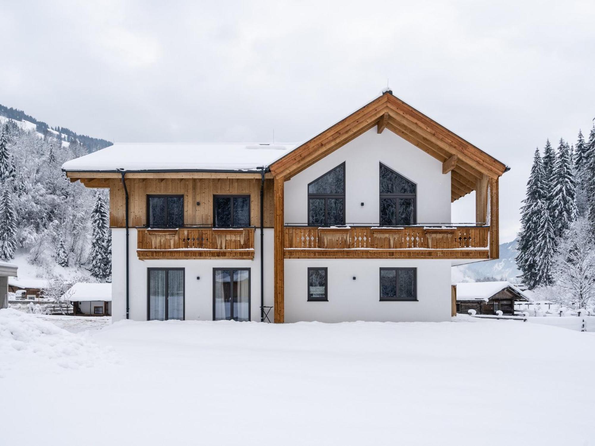 Nhà gỗ Luxury In Hinterglemm With Sauna Saalbach-Hinterglemm